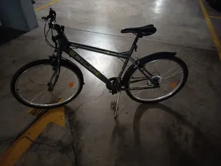 Bicicleta Solar Negra