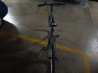 Bicicleta Solar Negra