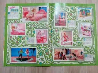 Álbum Cromos Barbie Completo '90s