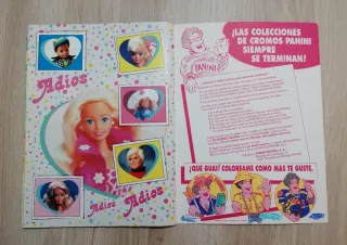 Álbum Cromos Barbie Completo '90s