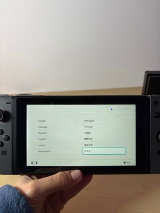 Nintendo Switch en su caja original
