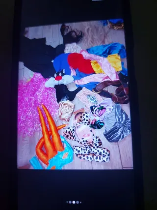 Lotto 73 costumi carnevale misti