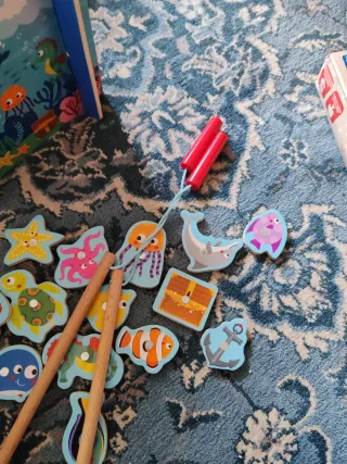 Juego de Pesca Magnético Infantil