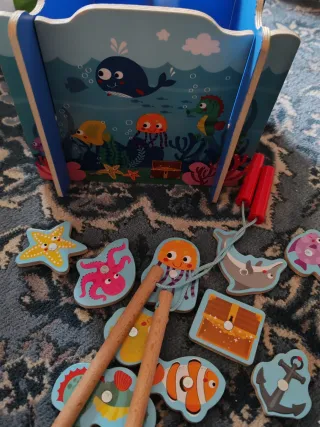 Juego de Pesca Magnético Infantil