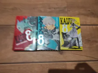 Libro manga kaiju 8 numero 1,2y3