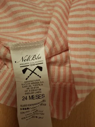 Vestido niña 24 meses