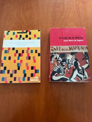 2libros tres sombreros de copa . El café de la mar