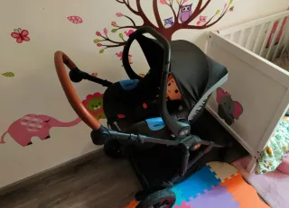 Kinderkraft Carrito Bebé 3 en 1 PRIME 2020