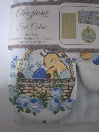 Set Cucina Pasqua Maestro Bianco Liljars