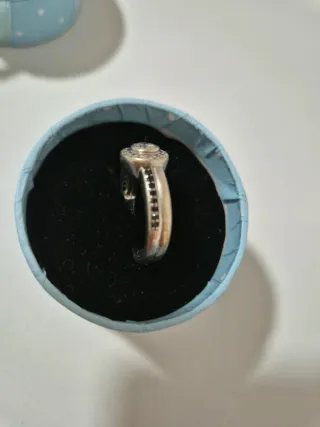 Anillo Plata Compromiso Circonitas