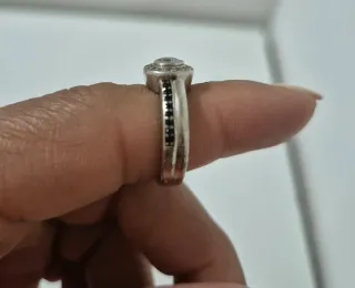 Anillo Plata Compromiso Circonitas