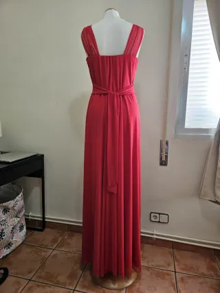 Vestido fiesta ocasión especial rojo