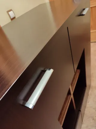 Conjunto muebles de salón moderno.