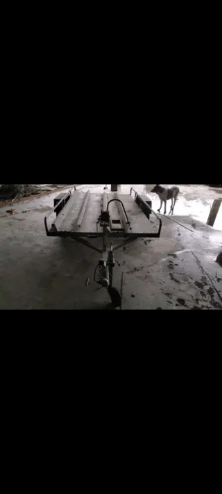 Remolque carro para moto plataforma multifunción