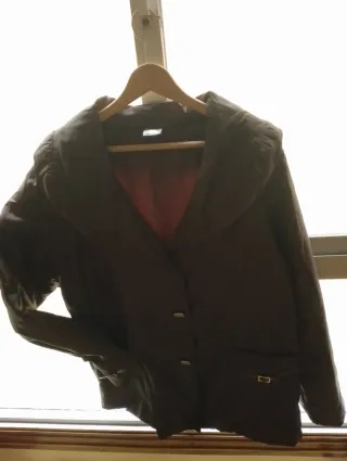 Anorak y gabardina mujer marrón