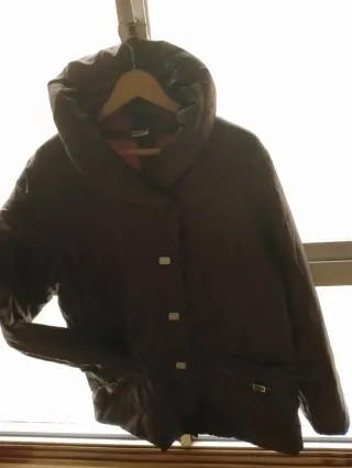 Anorak y gabardina mujer marrón