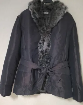 Anorak y gabardina mujer marrón