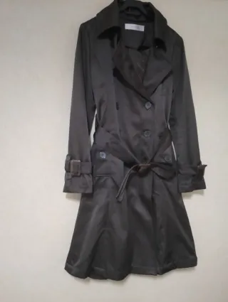 Anorak y gabardina mujer marrón