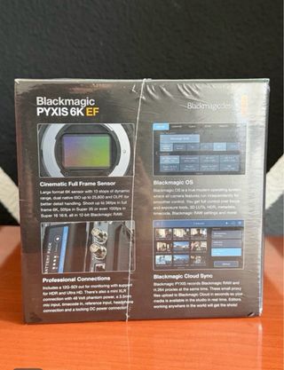 Blackmagic PYXIS 6K EF Cámara Digital