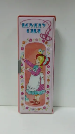 PLUMIER LOVELY GIRL AÑOS 80-ALMACÉN-ÚLTIMO - ENVÍO
