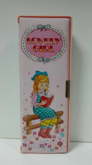 PLUMIER LOVELY GIRL AÑOS 80-ALMACÉN-ÚLTIMO - ENVÍO