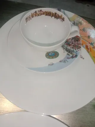 Vajilla Santa Clara Cerámica Porcelana