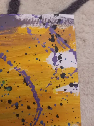 Dipinto-disegno "Studio di spazialità"