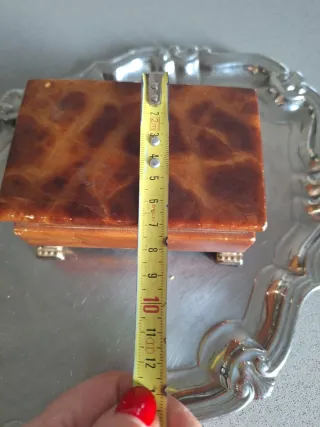 Scatola vintage in alabastro made in Italy