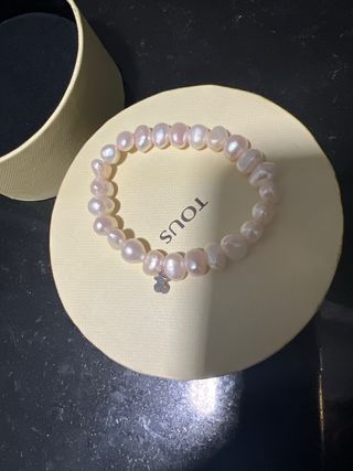 Pulsera Tous Perlas Nacaradas Osito
