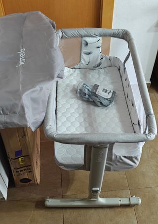 lionelo Aurora Cuna 3 en 1 hasta 9 kg, colecho