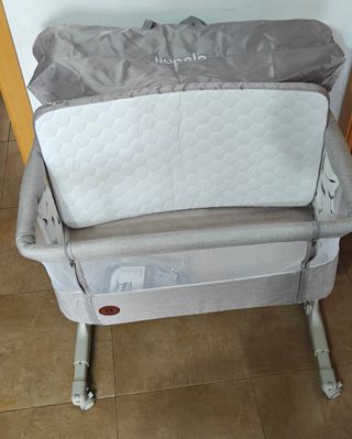lionelo Aurora Cuna 3 en 1 hasta 9 kg, colecho