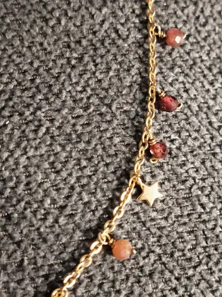 Collar Luxenter Baño Oro Plata Corazones Estrellas