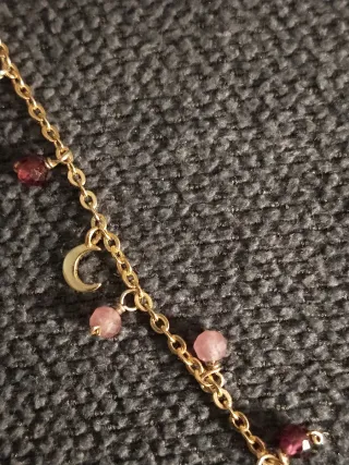 Collar Luxenter Baño Oro Plata Corazones Estrellas