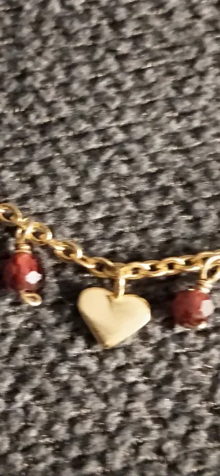 Collar Luxenter Baño Oro Plata Corazones Estrellas