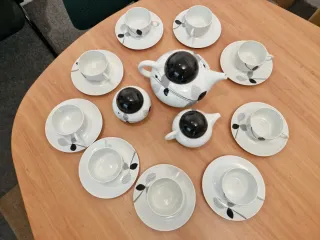 Juego de café Capeans porcelana