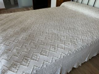 Colchas ganchillo hechas a mano