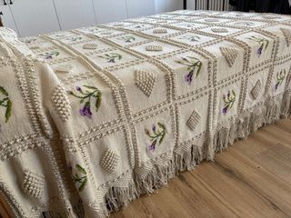 Colchas ganchillo hechas a mano