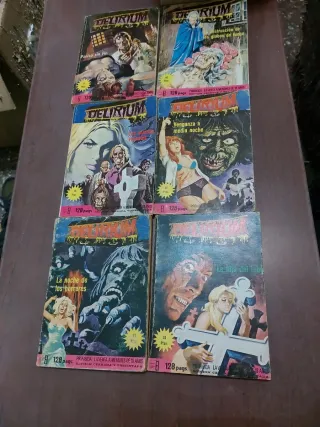 Lote 39 cómics DELIRIUM terror