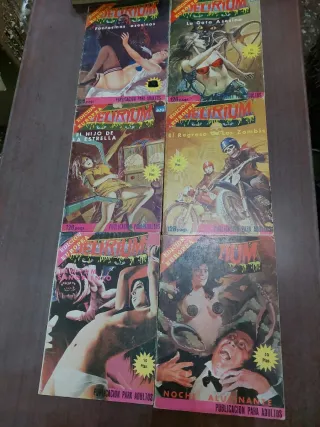Lote 39 cómics DELIRIUM terror