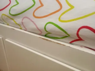Cama Diván Ikea Blanca con Cajones
