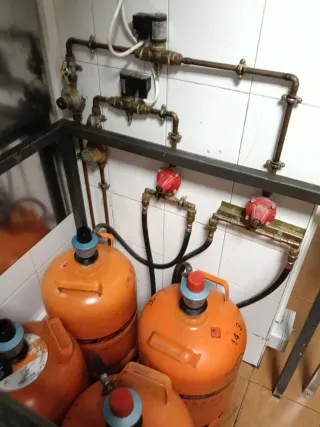 Fogones para churros y porras a gas propano