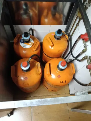 Fogones para churros y porras a gas propano