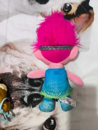 Muñeca Troll Rosa