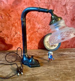 Lámpara escritorio antigua Reforma Art Deco