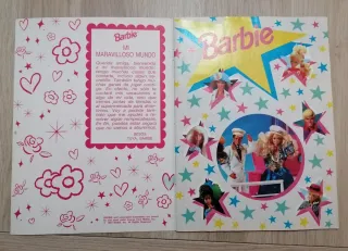 Lote Barbie años 90: Álbum, Cómic y Stick-Stack