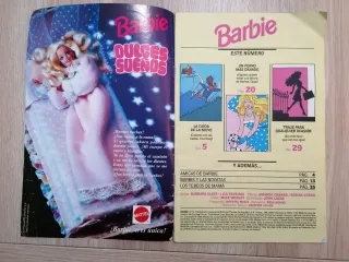 Lote Barbie años 90: Álbum, Cómic y Stick-Stack