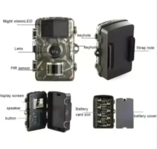 2 Cámaras Caza Fototrampeo 64GB