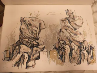 Serigrafía Miguel Ángel Sanz Ed. 200