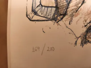 Serigrafía Miguel Ángel Sanz Ed. 200