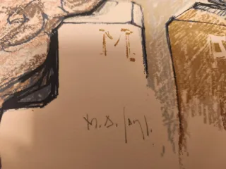 Serigrafía Miguel Ángel Sanz Ed. 200